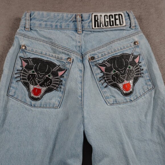 Rare The Ragged Priest Jeopardy Mom Jeans Women size 28 EUC - Picture 7 of 16